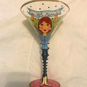 Hot Mama Cocktail Glass!